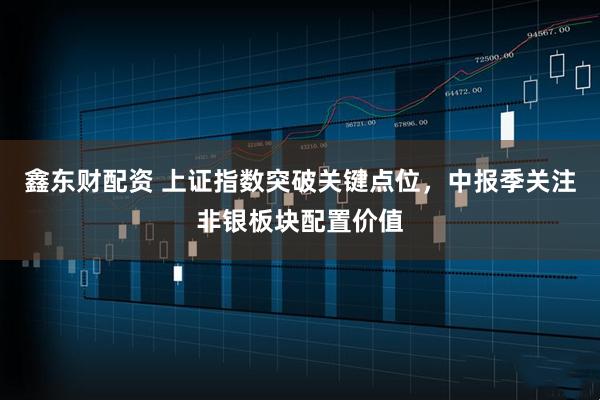 鑫东财配资 上证指数突破关键点位，中报季关注非银板块配置价值